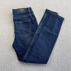 NWT* Divided By H&M Women's Dark Blue Skinny High Waist Pants Size 2 Casual